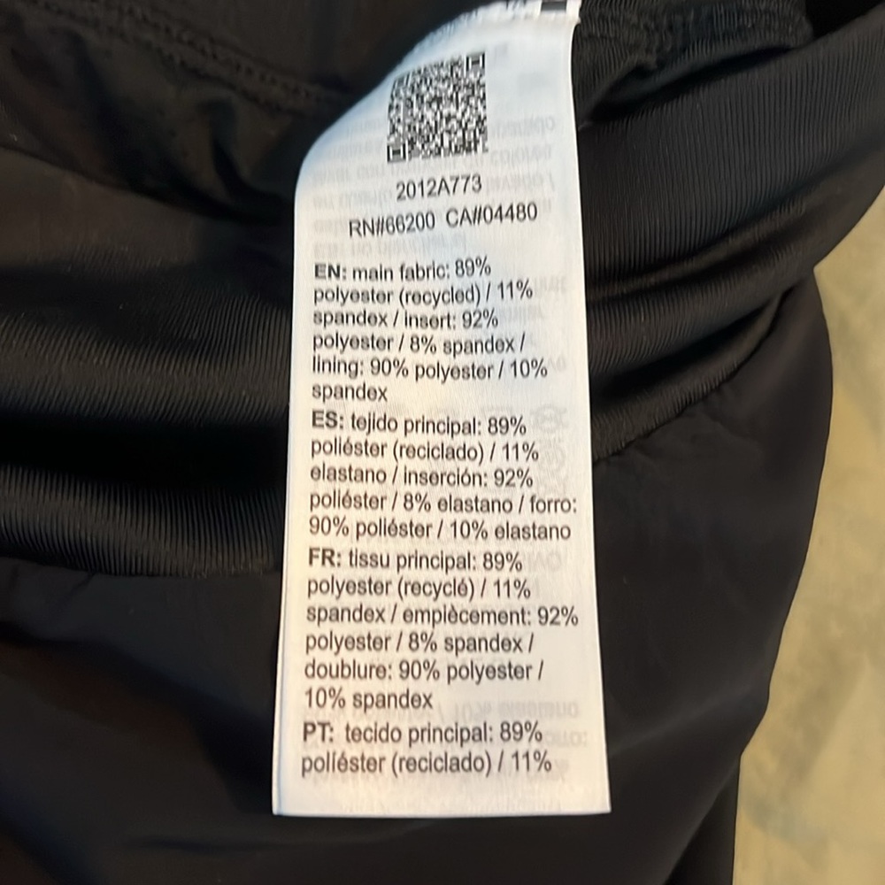 ASICS Road Reflective Short Black Size Medium - Picture 3 of 11